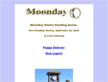 Tablet Screenshot of moondaypoetry.com